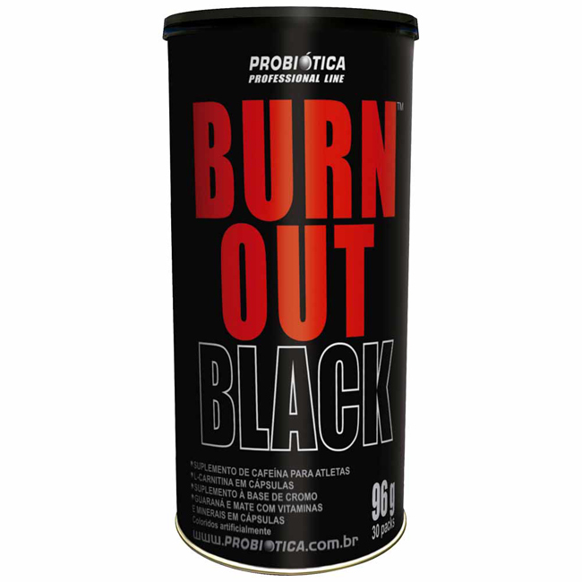 Suplemento do Dia: Burn Out Black Probiótica