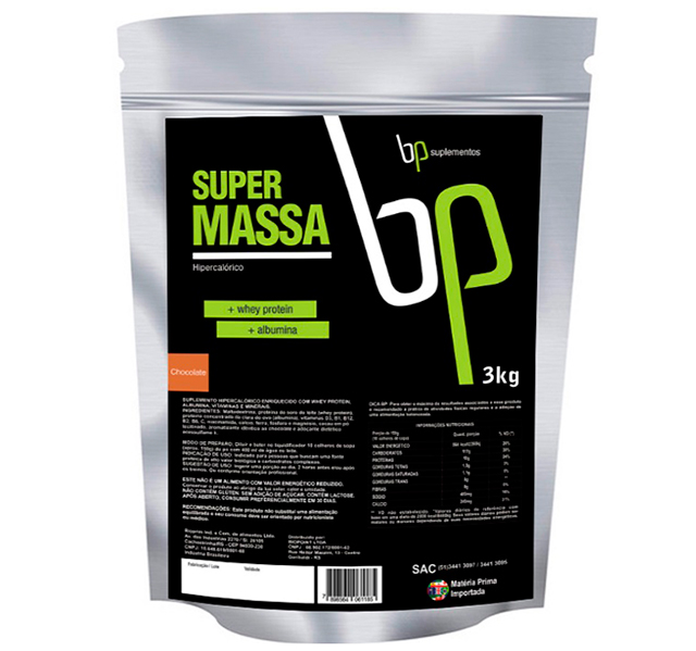 Já experimentou o Super Massa, da BP Suplementos?